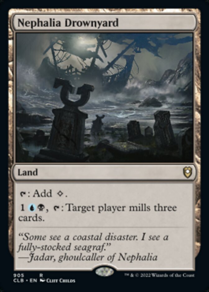 Nephalia Drownyard [Commander Legends: Battle for Baldur's Gate] | Exor Games Summserside