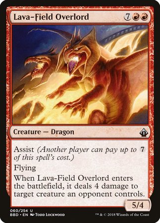 Lava-Field Overlord [Battlebond] | Exor Games Summserside