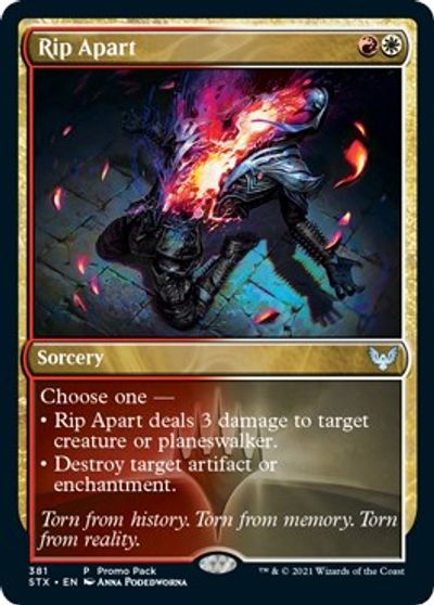 Rip Apart (Promo Pack) [Strixhaven: School of Mages] | Exor Games Summserside