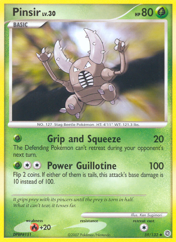 Pinsir (59/132) [Diamond & Pearl: Secret Wonders] | Exor Games Summserside