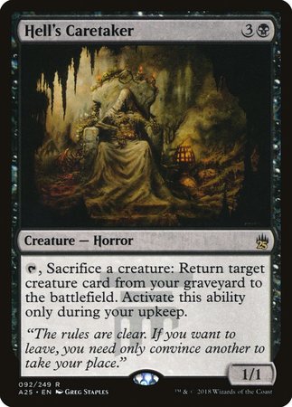 Hell's Caretaker [Masters 25] | Exor Games Summserside