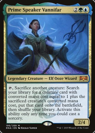 Prime Speaker Vannifar [Ravnica Allegiance] | Exor Games Summserside