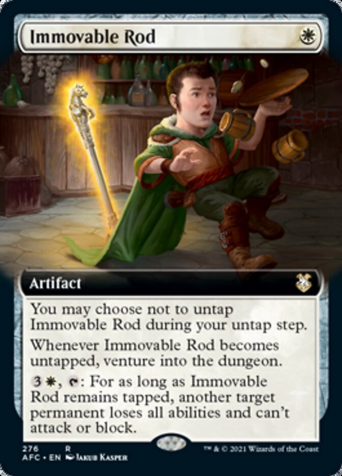 Immovable Rod (Extended) [Dungeons & Dragons: Adventures in the Forgotten Realms Commander] | Exor Games Summserside