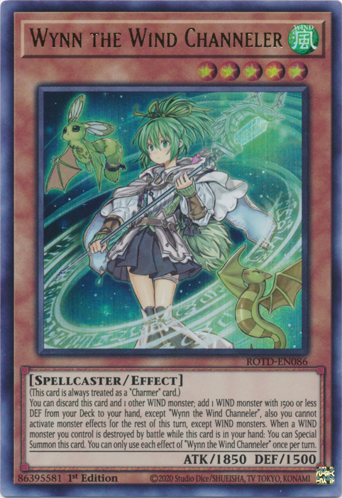 Wynn the Wind Channeler [ROTD-EN086] Ultra Rare | Exor Games Summserside