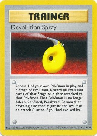 Devolution Spray (72/102) [Base Set Shadowless Unlimited] | Exor Games Summserside