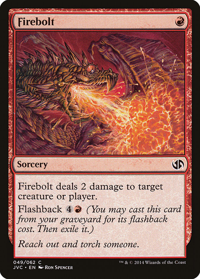 Firebolt [Duel Decks Anthology] | Exor Games Summserside