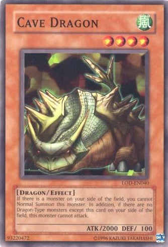 Cave Dragon [LOD-EN040] Common | Exor Games Summserside