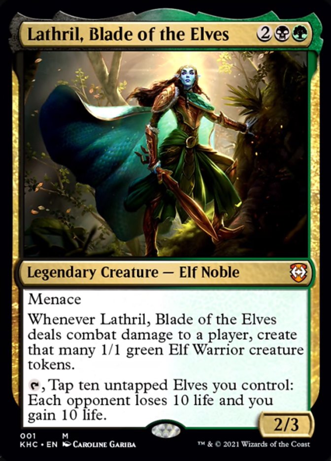 Lathril, Blade of the Elves [Kaldheim Commander] | Exor Games Summserside