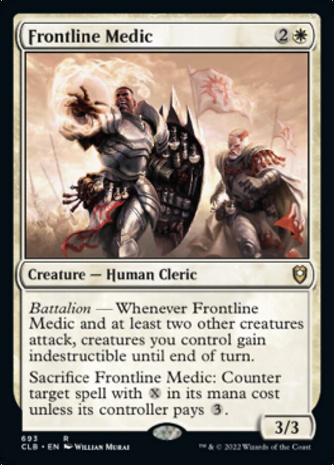 Frontline Medic [Commander Legends: Battle for Baldur's Gate] | Exor Games Summserside