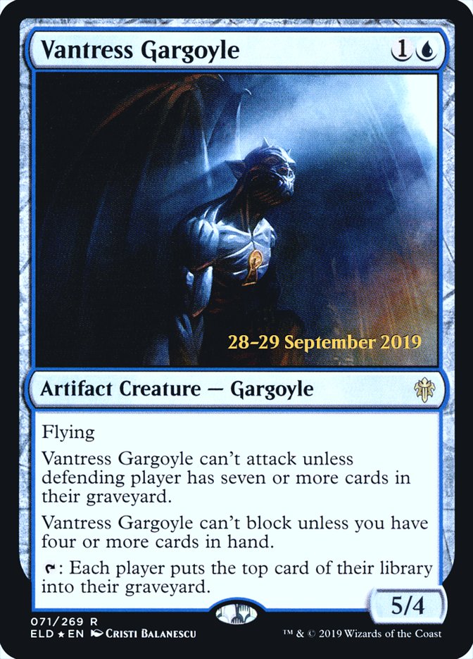 Vantress Gargoyle  [Throne of Eldraine Prerelease Promos] | Exor Games Summserside