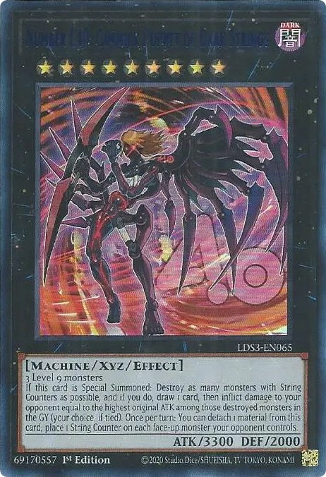 Number C40: Gimmick Puppet of Dark Strings (Blue) [LDS3-EN065] Ultra Rare | Exor Games Summserside