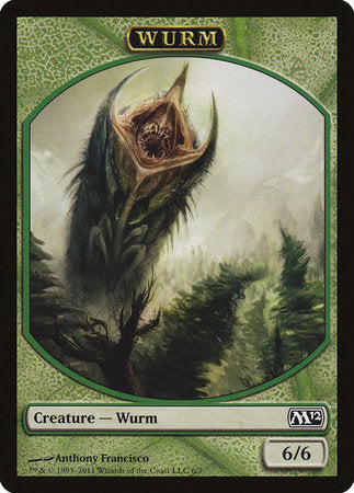 Wurm Token [Magic 2012 Tokens] | Exor Games Summserside