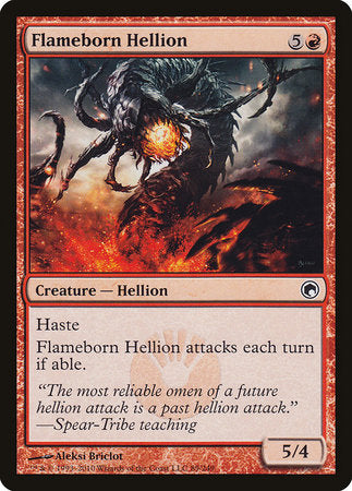 Flameborn Hellion [Scars of Mirrodin] | Exor Games Summserside