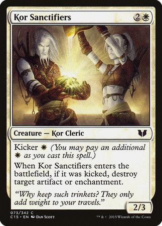Kor Sanctifiers [Commander 2015] | Exor Games Summserside