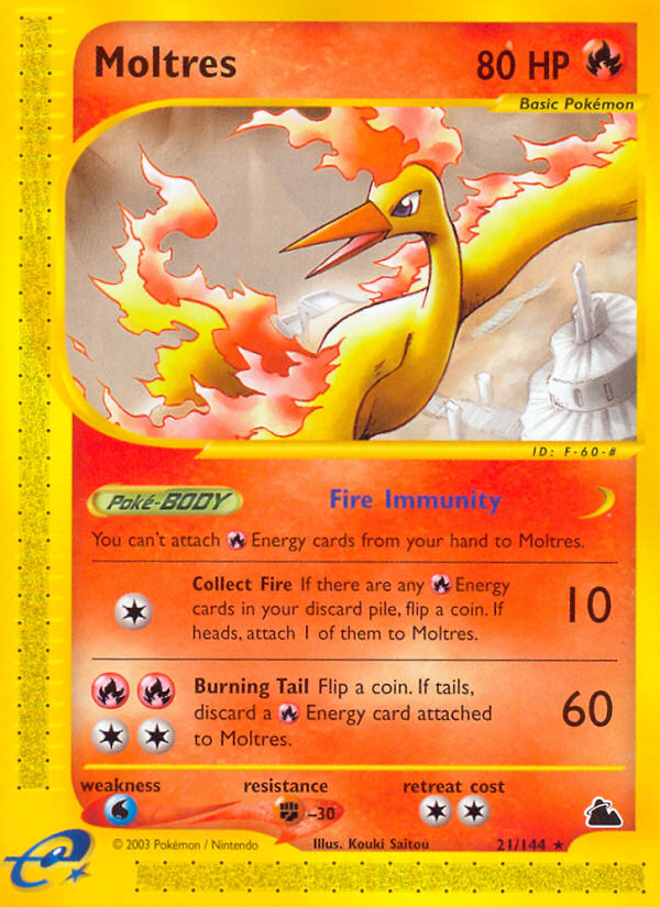 Moltres (21/144) [Skyridge] | Exor Games Summserside