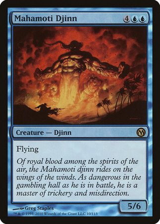 Mahamoti Djinn [Duels of the Planeswalkers] | Exor Games Summserside