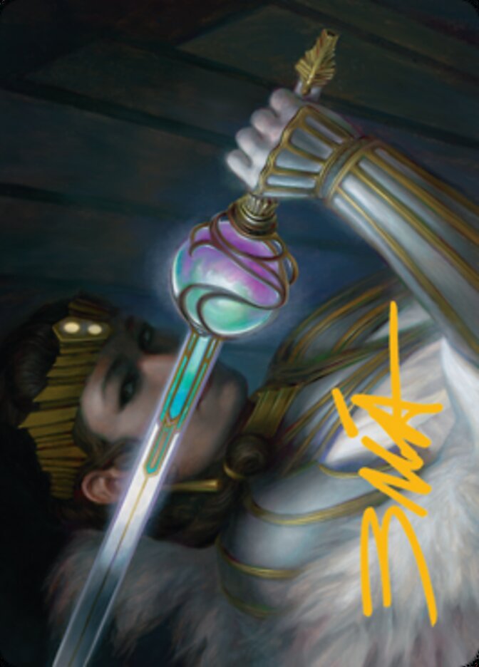 Luxior, Giada's Gift Art Card (Gold-Stamped Signature) [Streets of New Capenna Art Series] | Exor Games Summserside