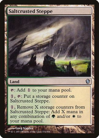 Saltcrusted Steppe [Commander 2013] | Exor Games Summserside