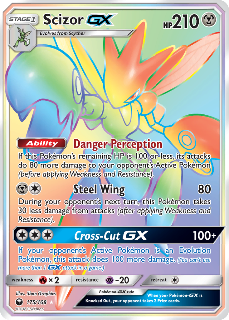 Scizor GX (175/168) [Sun & Moon: Celestial Storm] | Exor Games Summserside