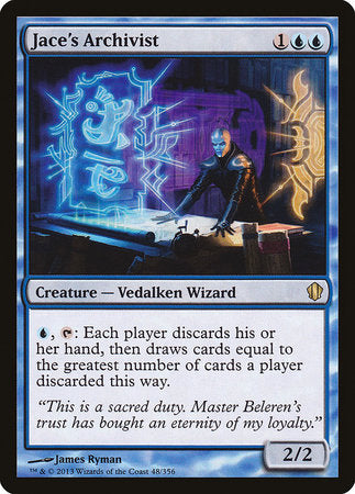 Jace's Archivist [Commander 2013] | Exor Games Summserside