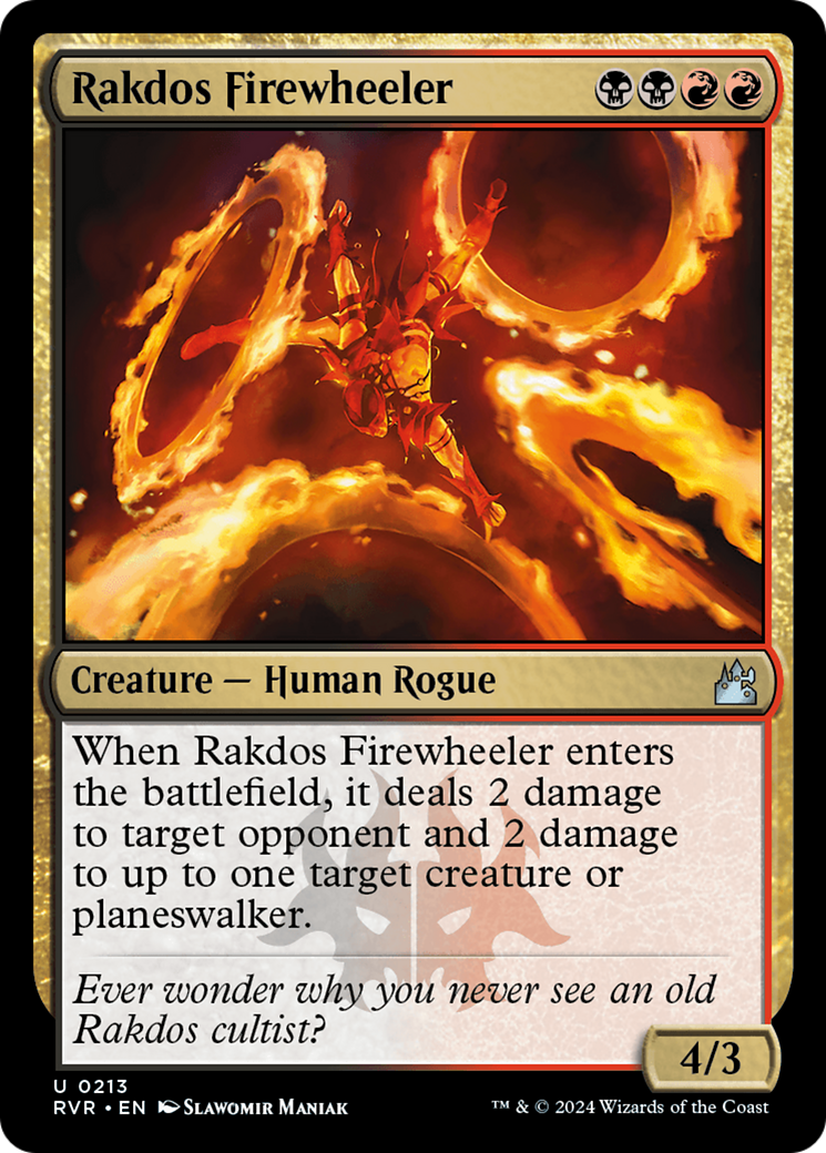 Rakdos Firewheeler [Ravnica Remastered] | Exor Games Summserside