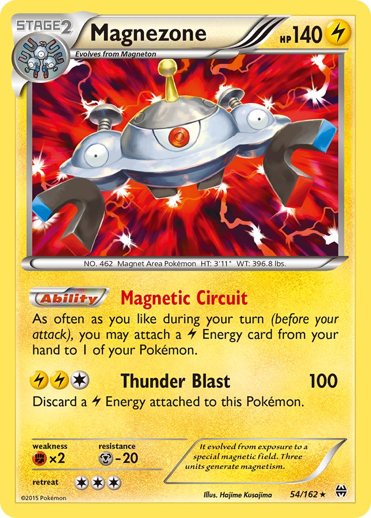 Magnezone (54/162) (Theme Deck Exclusive) [XY: BREAKthrough] | Exor Games Summserside