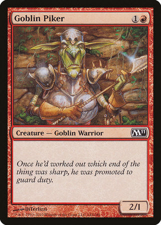 Goblin Piker [Magic 2011] | Exor Games Summserside