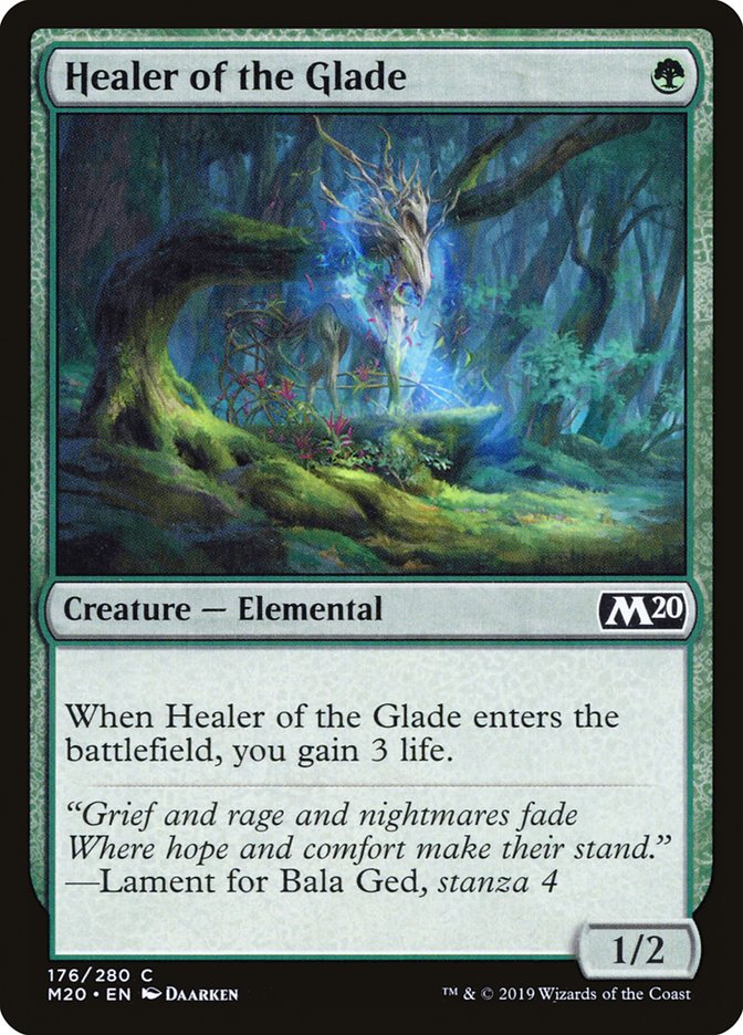 Healer of the Glade [Core Set 2020] | Exor Games Summserside