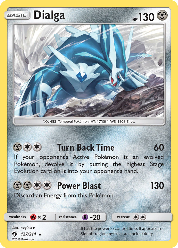 Dialga (127/214) [Sun & Moon: Lost Thunder] | Exor Games Summserside