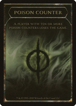 Poison Counter Token [Scars of Mirrodin Tokens] | Exor Games Summserside