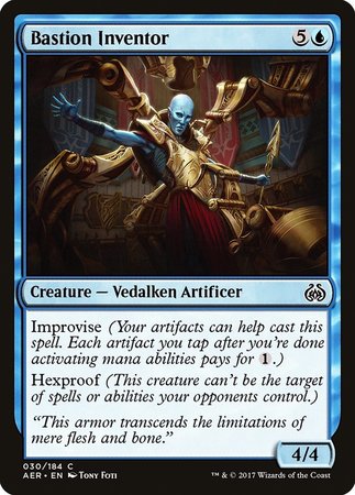 Bastion Inventor [Aether Revolt] | Exor Games Summserside