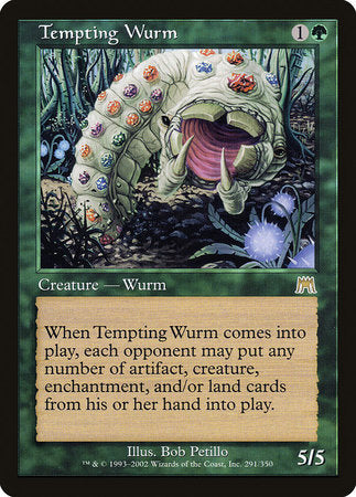 Tempting Wurm [Onslaught] | Exor Games Summserside