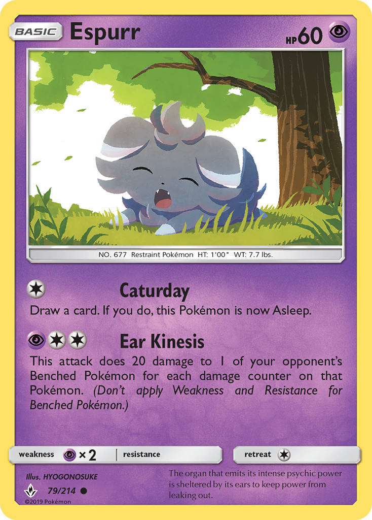 Espurr (79/214) [Sun & Moon: Unbroken Bonds] | Exor Games Summserside