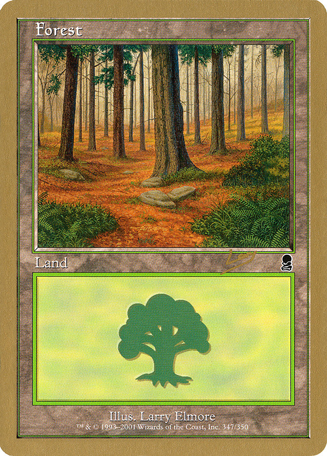 Forest (rl347) (Raphael Levy) [World Championship Decks 2002] | Exor Games Summserside