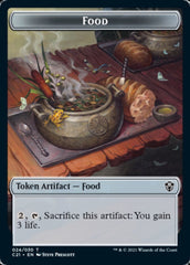 Food // Saproling Token [Commander 2021 Tokens] | Exor Games Summserside