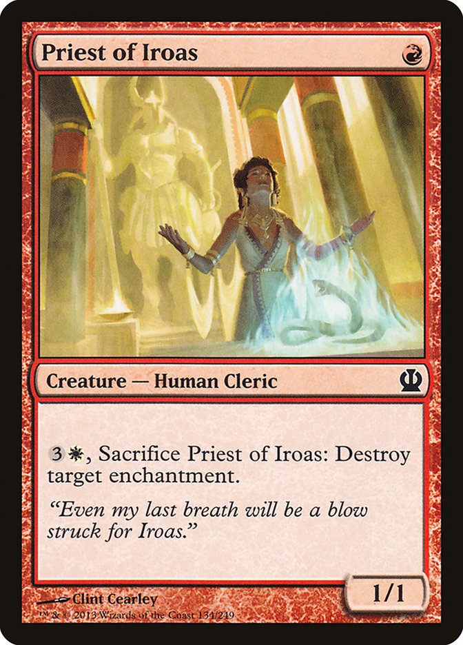 Priest of Iroas [Theros] | Exor Games Summserside