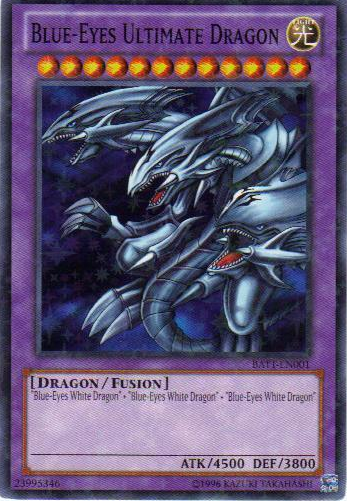 Blue-Eyes Ultimate Dragon [BATT-EN001] Starfoil Rare | Exor Games Summserside