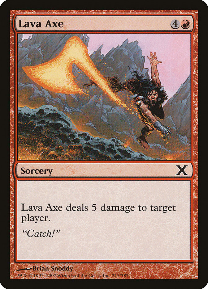 Lava Axe [Tenth Edition] | Exor Games Summserside