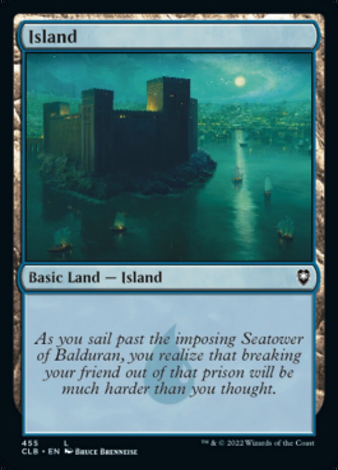 Island (455) [Commander Legends: Battle for Baldur's Gate] | Exor Games Summserside