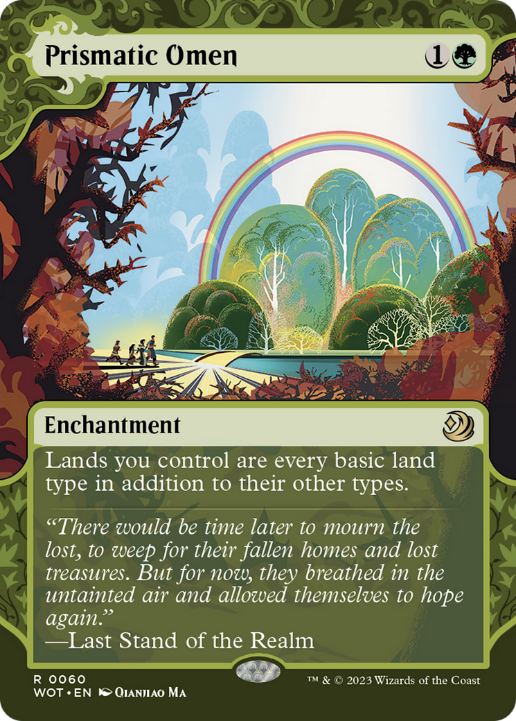 Prismatic Omen [Wilds of Eldraine: Enchanting Tales] | Exor Games Summserside