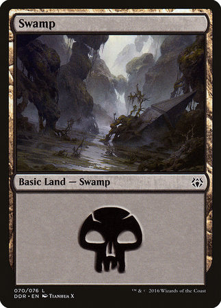 Swamp (70) [Duel Decks: Nissa vs. Ob Nixilis] | Exor Games Summserside