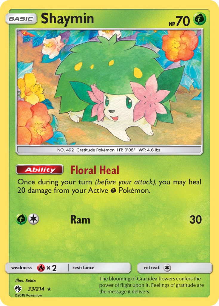 Shaymin (33/214) [Sun & Moon: Lost Thunder] | Exor Games Summserside