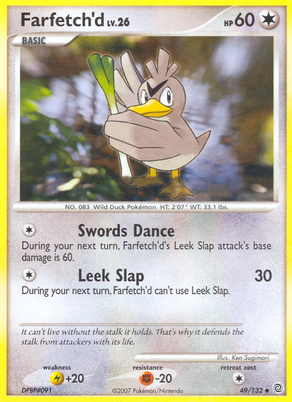 Farfetch'd (49/132) [Diamond & Pearl: Secret Wonders] | Exor Games Summserside