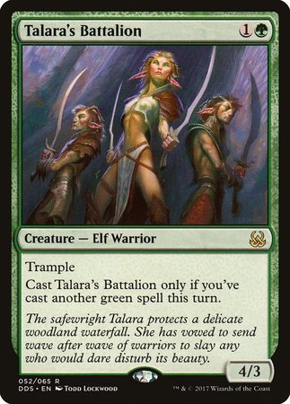 Talara's Battalion [Duel Decks: Mind vs. Might] | Exor Games Summserside