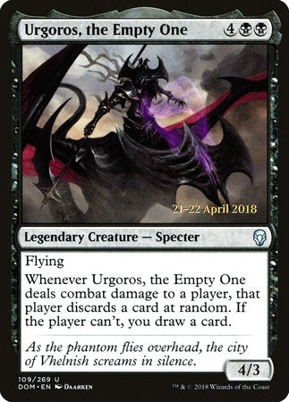 Urgoros, the Empty One [Dominaria Promos] | Exor Games Summserside