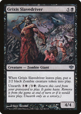 Grixis Slavedriver [Conflux] | Exor Games Summserside