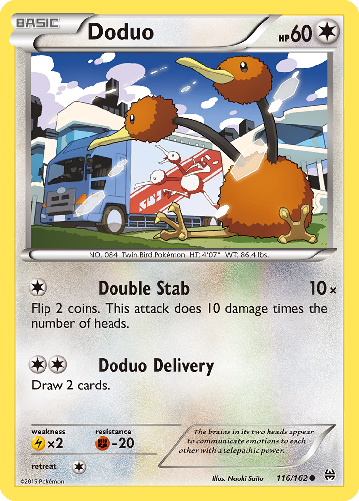 Doduo (116/162) [XY: BREAKthrough] | Exor Games Summserside