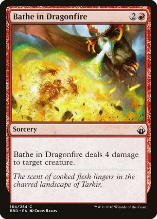 Bathe in Dragonfire [Battlebond] | Exor Games Summserside