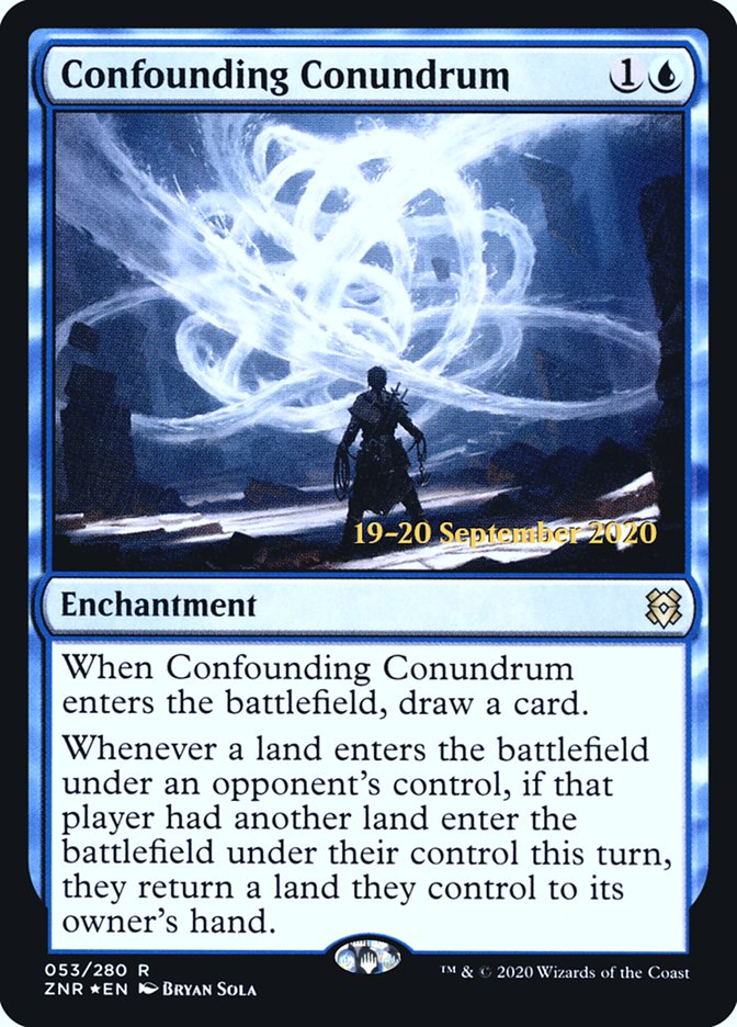 Confounding Conundrum  [Zendikar Rising Prerelease Promos] | Exor Games Summserside