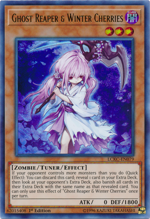 Ghost Reaper & Winter Cherries [LCKC-EN079] Ultra Rare | Exor Games Summserside